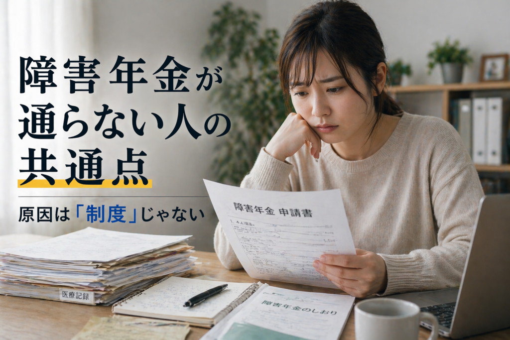 障害年金に関する情報提供