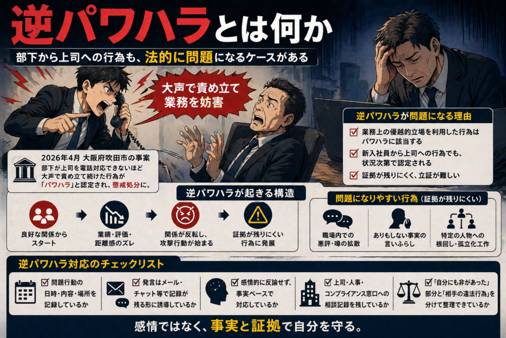 逆パワハラ