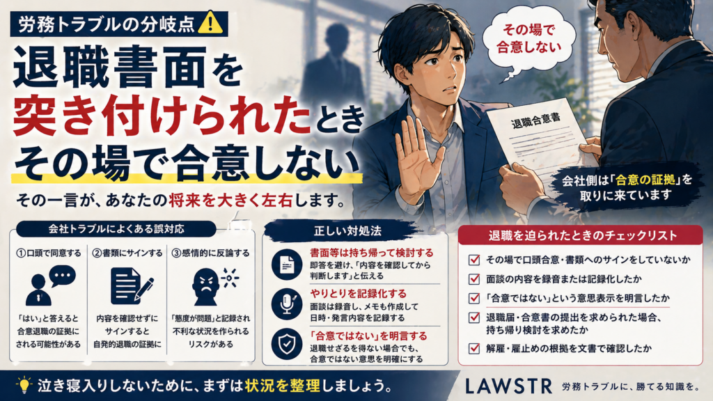 退職　トラブル